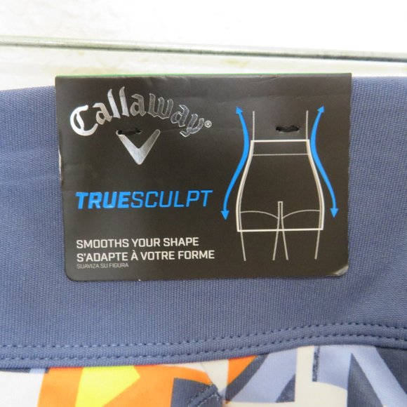 Callaway* Women's Multicolor BOHO Tri-Pocket True Sculpt Golf‎ Skort~ Size Large - Picture 4 of 14